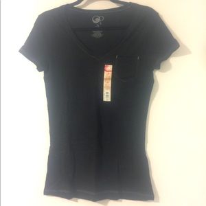 OP organic cotton v neck pocket tee pact